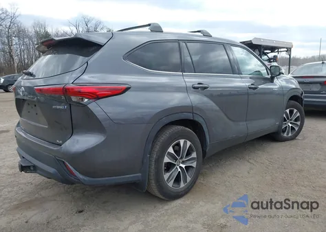 2021 Toyota Highlander Hybrid Xle from USA, damaged, VIN 5TDGBRCH6MS530331